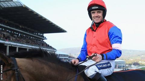 Jockey Ruby Walsh at Cheltenham