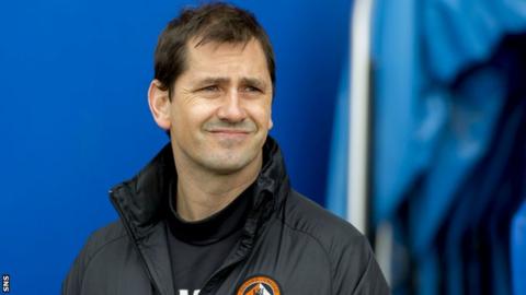 Dundee United manager Jackie McNamara
