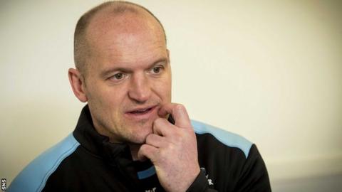 Glasgow Warriors head coach Gregor Townsend