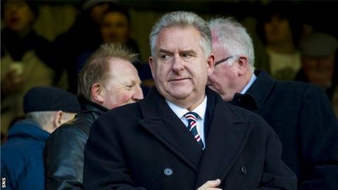 Rangers chief executive Graham Wallace