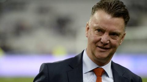 Netherlands coach Louis Van Gaal
