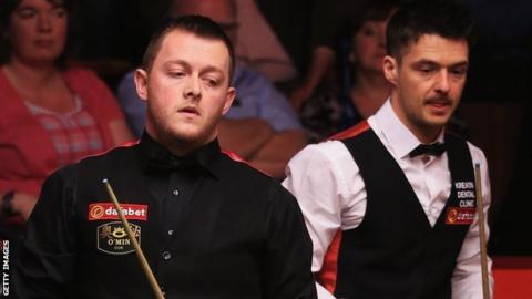 Mark Allen beat Michael Holt in round one