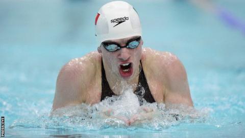 Northern Ireland swimmer Michael Dawson