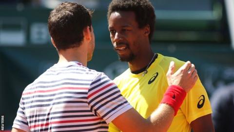 Grigor Dmitrov and Gael Monfils
