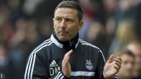 Aberdeen manager Derek McInnes