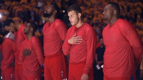 LA Clippers players