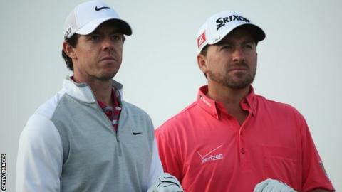 Rory McIlroy and Graeme McDowell