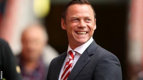 Doncaster Rovers boss Paul Dickov