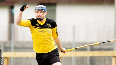 Gary Innes in action for Fort William