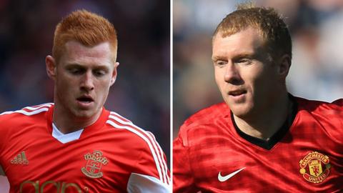 Harrison Reed and Paul Scholes