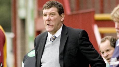St Johnstone manager Tommy Wright