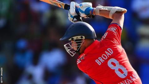England's Stuart Broad
