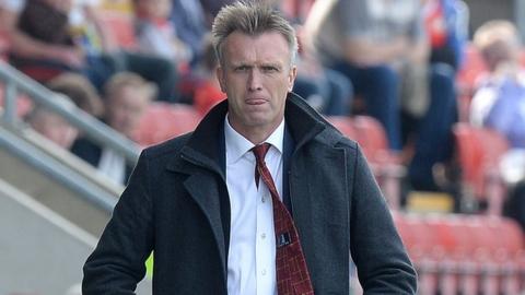Crewe Alexandra manager Steve Davis