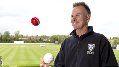 Scotland head coach Grant Bradburn