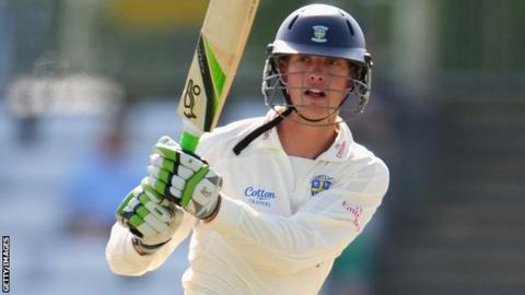 Durham batsman Keaton Jennings