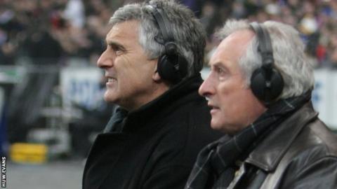 Gareth Davies and Gareth Edwards