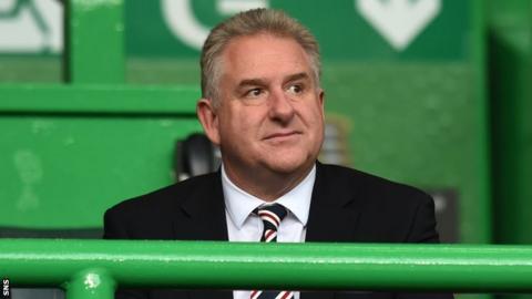 Rangers chief executive Graham Wallace