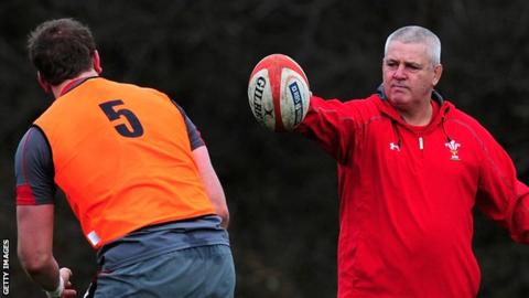 Wales coach Warren Gatland