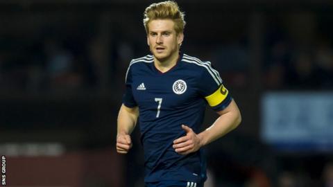 Scotland U21 captain Stuart Armstrong