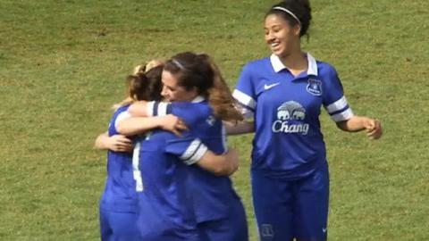 Arsenal and Everton book their places in the FA Women's Cup Final