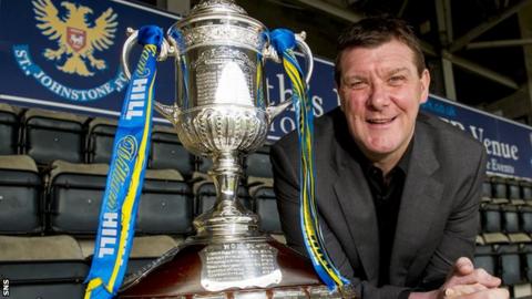 St Johnstone manager Tommy Wright