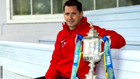 Dundee United manager Jackie McNamara
