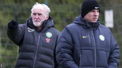 Celtic coach Danny McGrain