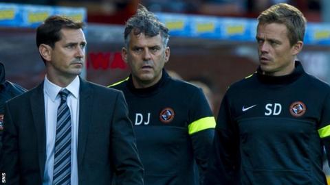 Darren Jackson and Jackie McNamara