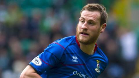 Inverness CT defender Gary Warren