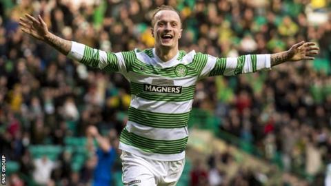 Celtic striker Leigh Griffiths