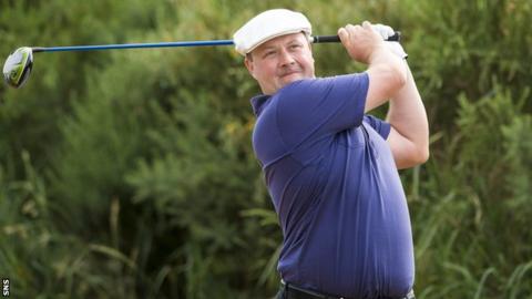 Scottish golfer Chris Doak