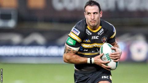 Castleford Tigers second-row forward Lee Gilmour