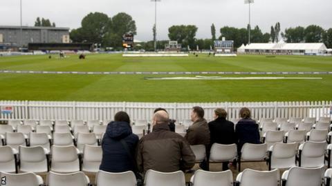 Derbyshire-Northants washed out