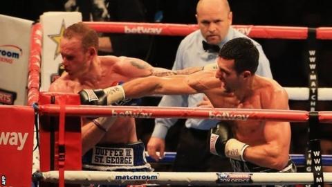 Carl Froch knocks out George Groves