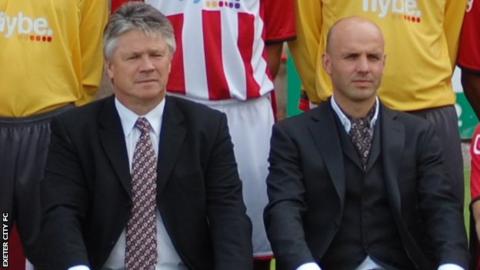 Steve Perryman (left) and Paul Tisdale