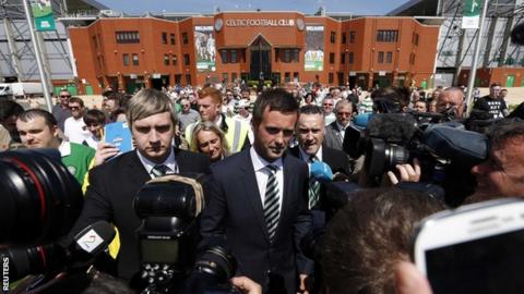 Celtic manager Ronny Deila