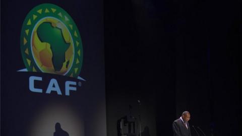 The Confederation of African Football logo