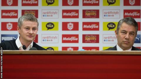Ole Gunnar Solskjaer and Mehmet Dalman