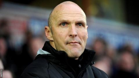 Chester manager Steve Burr