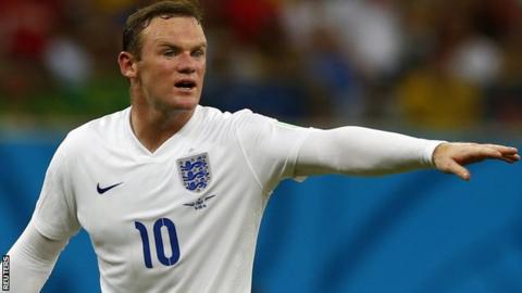 Wayne Rooney of England