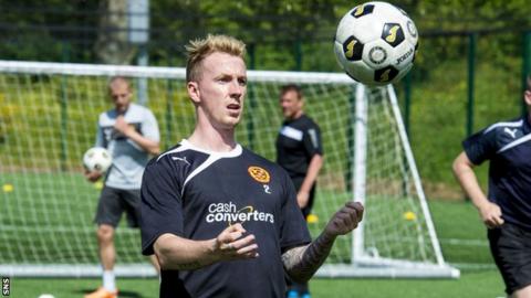 Motherwell defender Craig Reid