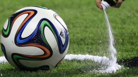 Vanishing spray in use