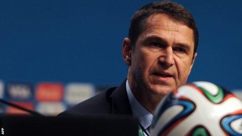 Fifa head of security Ralf Mutschke