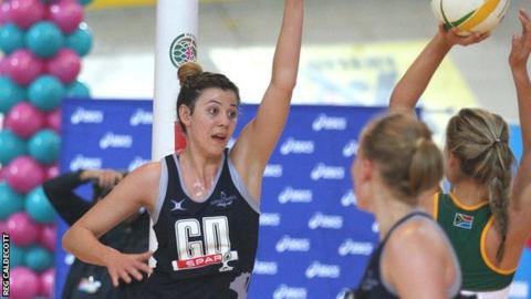 The Scottish Thistles in action against South Africa
