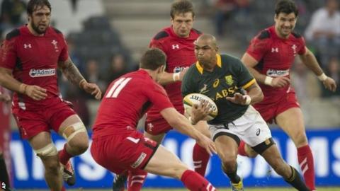 South Africa v Wales