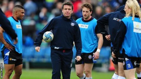 Bath head coach Mike Ford