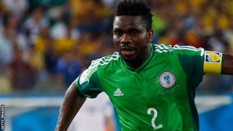 Nigeria defender Joseph Yobo