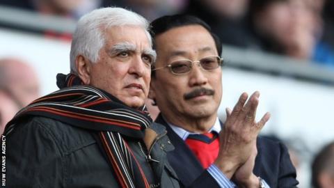 Sam Hammam and Vincent Tan