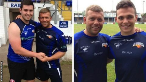 Connor Dwyer and Bradley Goulding