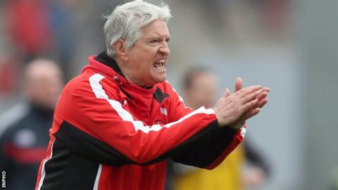 Derry boss Brian McIver is from Arboe in Co Tyrone